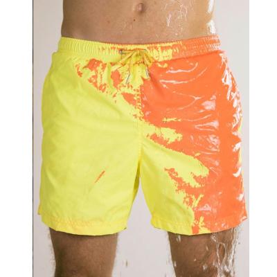 China QUICK DRY color changing swimwear plus size men swimwear bikini briefs men swimwear 2021 customs logo for sale