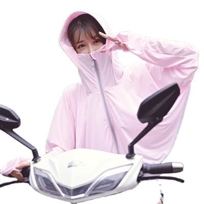 China Wholesale Polyester Women Beach Tarpaulin Face Arm Sleeve Long Sleeve Anti UV Cooling Sun Protection Shawl for sale