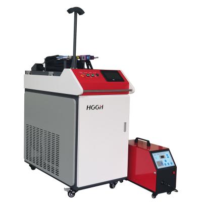 China High Productivity Stainless Steel Metal Aluminum Fiber Laser Welder 1000W 1500W 2000W Optical Channel Laser Welding Machine Price for sale