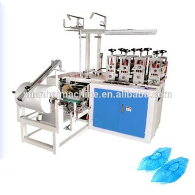 China High Speed ​​Automatic Plastic Disposable Hotel Shoe Cover Welding Machine for sale