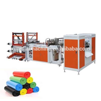 China food & Beverage Factory Plastic Waste Bag Making Machine With Automatic Interchange Device Making Machine for sale