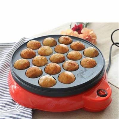 China 2021 Mini Electric Hotel Snack Maker With 18 Holes Octopus Balls Maker for sale