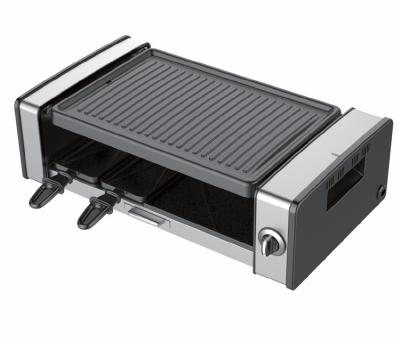 China Hotel Well Selling Bakelite Housing +Aluminum Dish Double Layer BBQ Grill for sale