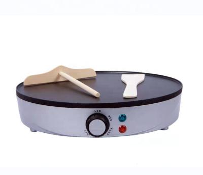 China Hot Selling 12 Inch Hotel Crepe Maker Crepe Maker With Adjustable Temperature Control With Wooden Spatula for sale