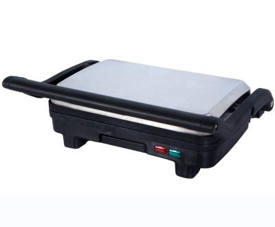 China 2021 hot selling hotel 2 slice panini grill sandwich press with automatically temperature control and oil tray for sale