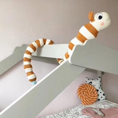 China Decoration Multi Use Animal Shape Soft Breathable Cotton Safety Protector Bed Bumper Pillow for sale