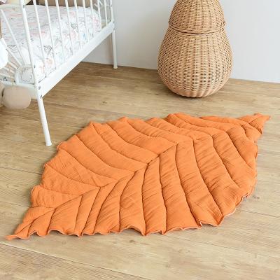 China New Washable INS Style Nordic Sheet Form 100% Cotton Thick Children Play Mat Indoor for sale