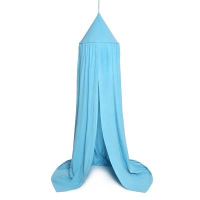 China 100% Non-Toxic Eco-Friendly Cotton Folded Kids Room Decoration Bed Canopy For Girls for sale