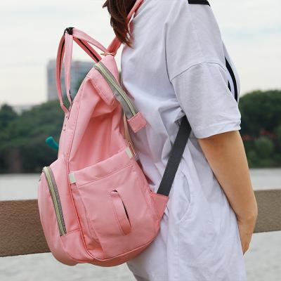 China Multifunctional new design large capacity mom diaper waterproof portable bag large for sale