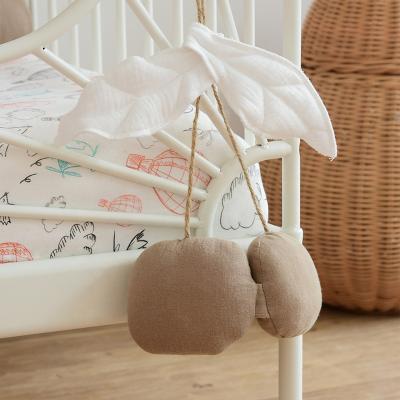 China Modern Nordic Style Handmade Cherry Shape PP Cotton Stuffed Wall Decorations For Home for sale