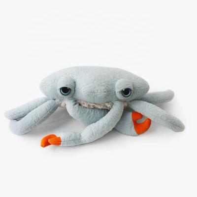 China Children's Toys Children's Festival Gifts Cartoon Crab Shape Baby Plush Doll Lovely for sale