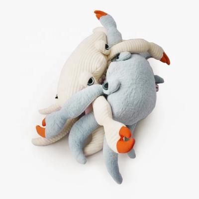 China Hot-selling Children's Toys 40cm Cute Soft Crab Stuffed Pillow Plush Doll Making for sale