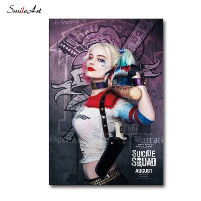 China Eco-Friendly Joker And Harley Quinn Other Paintings Wall Art Decorations For Living Room Wall Decorations Art for sale