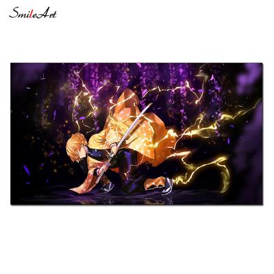 China Ghost Killer Anime Paintings Poster Print Eco-friendly Wall Art Wall Art Framed Picture for sale