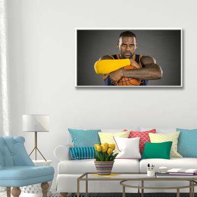 China Fashion LeBron James Room Basketball Star Eco-friendly Wall Art Paintings Wall Canvas For Living for sale