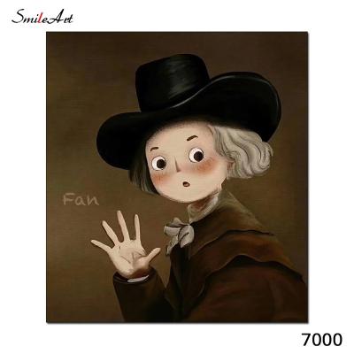 China Eco-friendly Minimalist Famous Painting Wall Art For Wall Art Decor Painting Home Decor Figure And Portrait Paintings Wall for sale