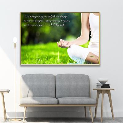 China Eco-Friendly Inspired Canvas Paintings Inspirational Wall Frase Wall Art Paintings For Wall Frame for sale