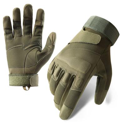 China Factory Wholesale Unisex Hard Knuckle Riding Outdoor Sport Workout Hunting Shooting Combat Half Finger Tactical Gloves for sale