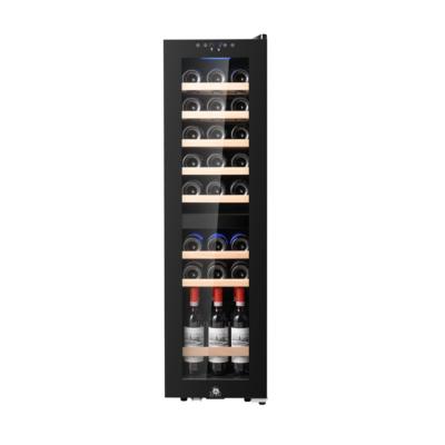 China Outdoor Digital Wine Cellar Thermostat Customized Dual Temp Control Low Noise Free Standing Compact Beer Display Wine Fridge for sale