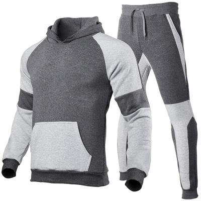 China High Quality Warm Up Men's Breathable Tracksuit Set Pull Up Hoody Hoodie Set For Men for sale