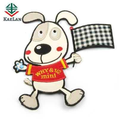 China Viable Custom Design Iron-on Embroidery Patch For Kids Garment Patch for sale