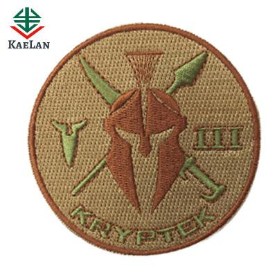 China Viable Camouflage Color Embroidered Patch For Army Apparel for sale