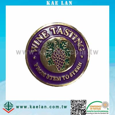 China UK custom logo pin design badge for sale