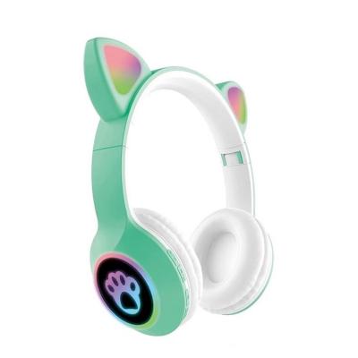 China Comfortable Wearing Led Headphones Colors Led Gaming Lightweight Gamer Handsfree Led Headphones for sale