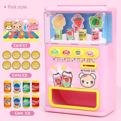 China Plastic Kids 1PC Vending Machine Simulated Puzzle Drinks Toy Pretend Set for Kids Children Christmas Gift Learning Educational Toy for sale