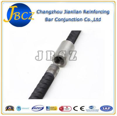 China Black Surface Carbon Steel Mechanical Rebar Couplers to Connect Rebars for sale