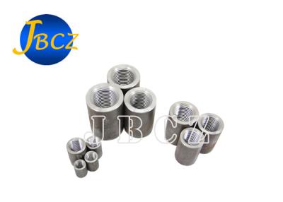 China Black Parallel Threaded Rebar Coupler To Link Harris Rebar Mechanically for sale