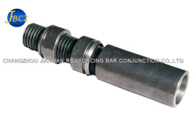 China Bridging Coupler Splice Material Mechanical Rebar Couplers with Protective Caps for sale