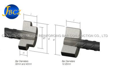 China Weldable Taper Thread Coupler Reinforcement Steel Bars Connection Splice for sale