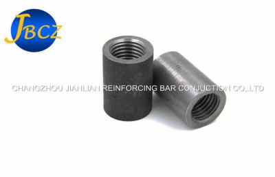 China Upset Forging Standard Rebar Splice Coupler / Parallel Threaded Rebar Coupler for sale