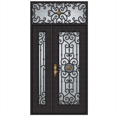 China Modern Apartment Door Entry Doors Lock Modern Entrance Security Swing Entry Door for sale