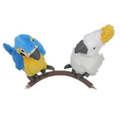 China Viable New Designs Parrots Playstand Perch Game Stand Widely Used Wooden Flying Bird Toy for sale