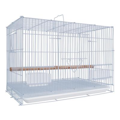 China Stocked Popular Factory Sale Classic Good Quality Iron Bird Cage Breeding Parrot Cage for sale