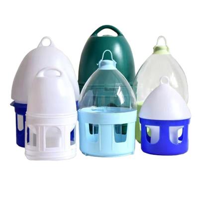 China Wholesale Portable Automatic Water Drinker Bottle Durable Eco-friendly Plastic Feeder For Birds Pigeon for sale