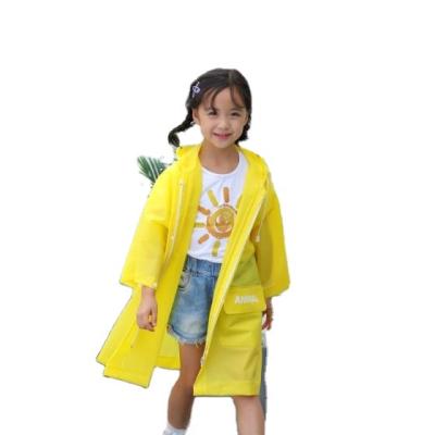 China 100% Raincoat /Windproof/Eco-friendly/Durable/Soft wholesale good quality child's EVA rainwear carton printing colorful rain coats for sale