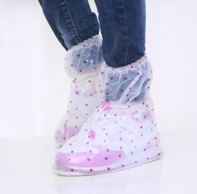 China 2022 Fashion Trend Children's Outdoor Reusable Non-slip PVC Rain Shoe Waterproof Cover for sale