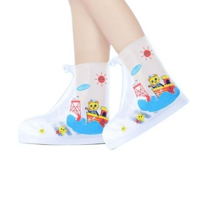 China Fashion trend China made popular waterproof PVC rain shoe cover overhose for kids for sale