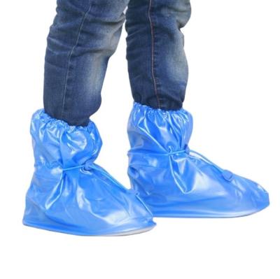 China Fashion Trend Children's Outdoor Rain Shoe Cover Shoe Cover Reusable Plastic Anti-Skid Protectors for sale