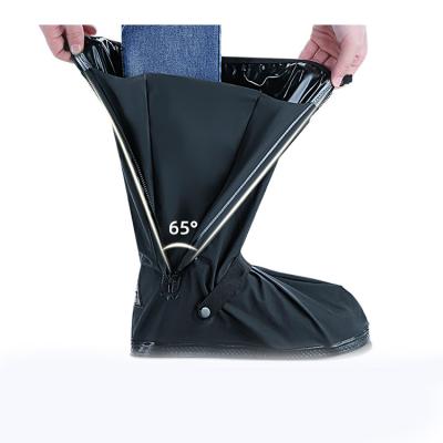 China Fashion Trend Lightweight Transparent Safety Rain Boot Cover PVC Rain Shoe Cover Waterproof for sale