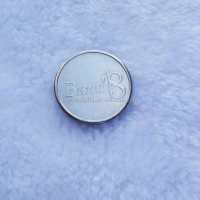 China Factory Customized China Custom Stainless Steel Die Casting Metal Game Token Coin for sale