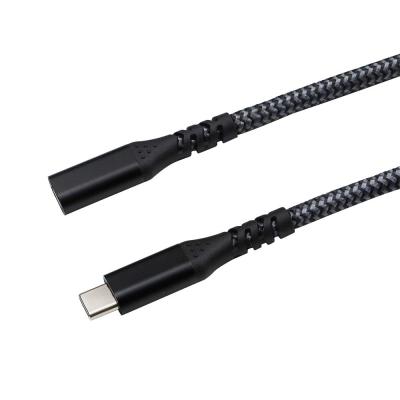 China Data Transmission Phone Charging Female/Male Nylon Braided USB Cable USB 3.1 Type C To Type C Fast Charging PD Cable For Macbook for sale