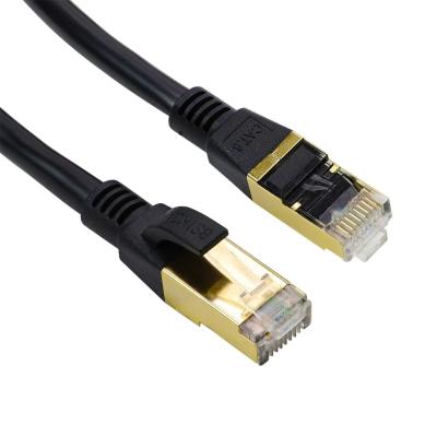 China High Speed ​​Laptop 40Gbps 2000Mhz RJ45 Black Network Cable For Laptop Router Game for sale