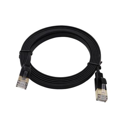 China Super Flat Speed ​​Cable Ethernet Cat 7 RJ45 Communication Copper Ethernet Cables 30AWG For Home Network Cat 7 for sale