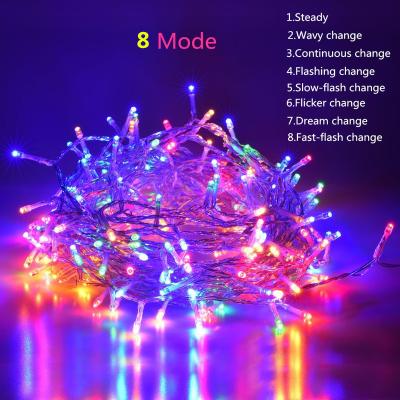 China String Light Waterproof Outdoor Home 5m 10m 20m 50m Led Fairy String Lights Christmas Party Wedding Holiday Decoration Garland Light for sale