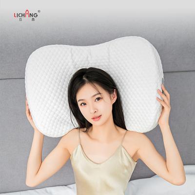 China New Hot Selling Comfortable Ergonomic Neck Pillow For Sleeping Orthopedic Support Rests Contour Neck Pain Memory Foam Odorless Pillow for sale