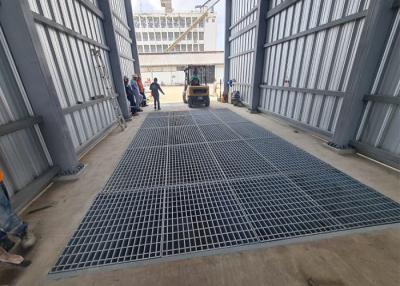 China steel  grating platform galvanized surface treatment floor grating used for industrial Operating Platform for sale